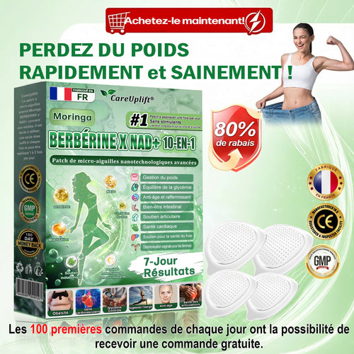 CareUplift®👩‍⚕️ Il ne reste plus que 10 boîtes ! 🎁 Nous offrons une remise supplémentaire de 30 % ! Prenez soin de votre santé ! Si vous manquez cette offre, il n'y en aura plus cette année !
