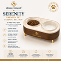 𝒅𝒐𝒄𝒓𝒆𝒄𝒐𝒎𝒆𝒏𝒅™ Serenity Premium Pet Feeding Station